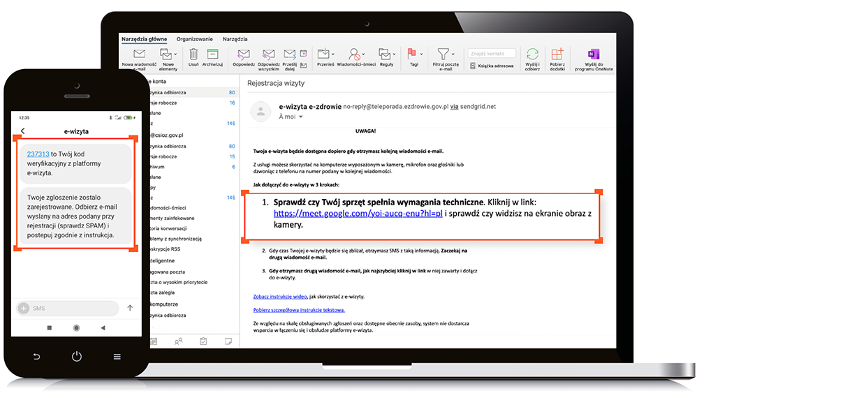 E-mail i SMS powitalny